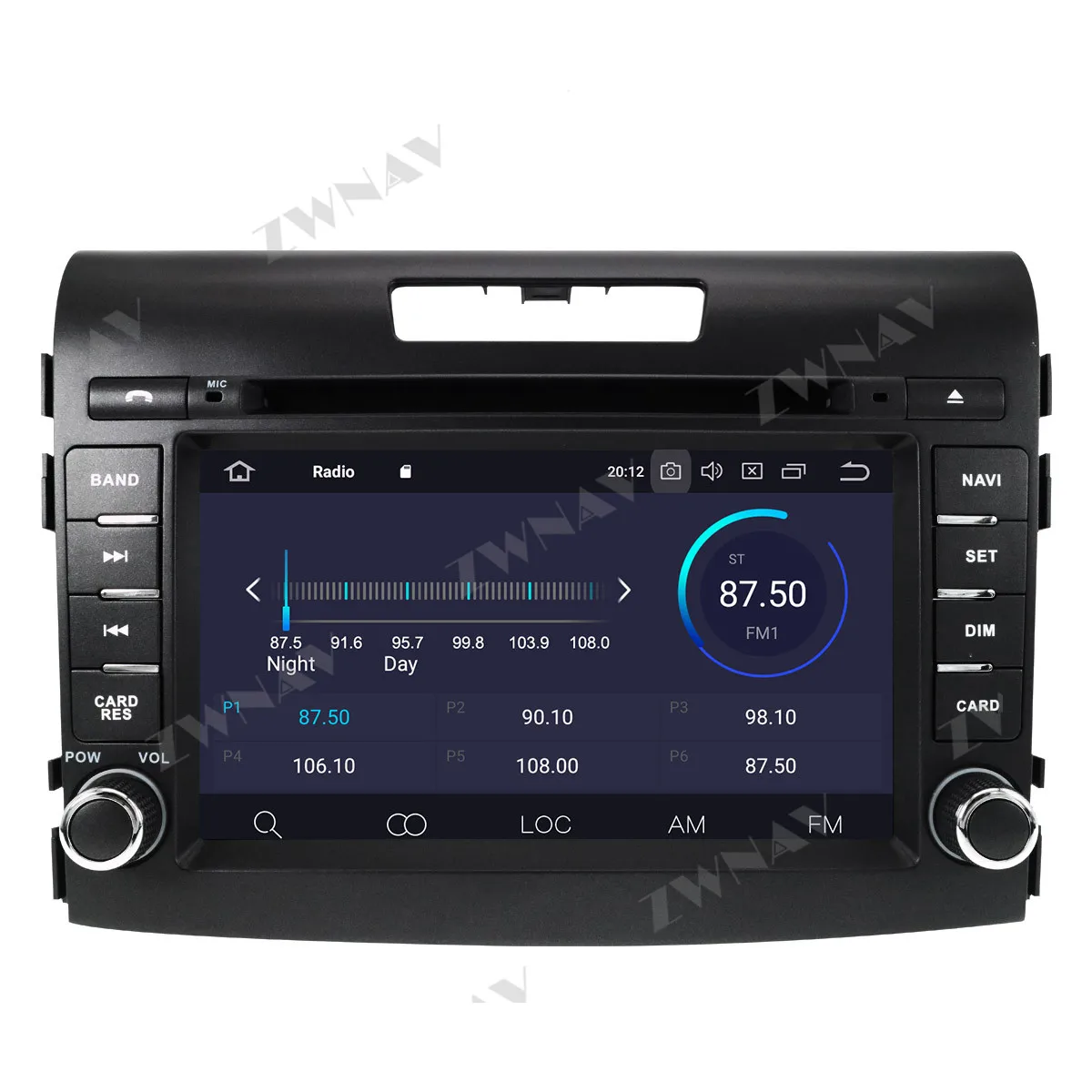 Автомобильный мультимедийный плеер с экраном Android 10 0 для Honda CRV 2012 2013 2014 2015 2016 GPS