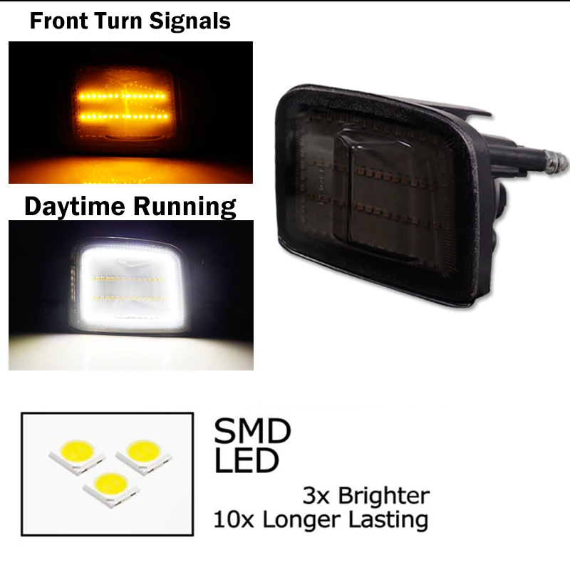 IJDM Switchback янтарно-желтый светодиодный фонарь переднего поворота для Subaru WRX и STi.