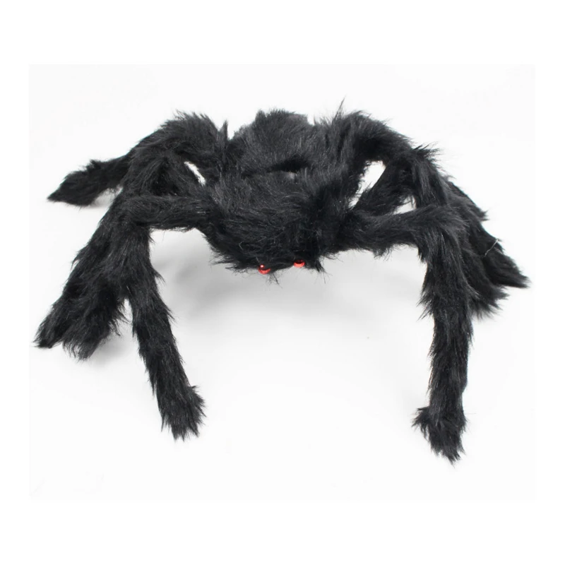 Super Spider 90cm Halloween Decoration Prop 1Pcs Big Kids Children Toy Plush Party Horror Decorations | Дом и сад