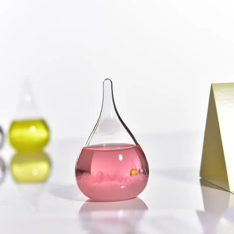 Стеклянная бутылка для метеорологической воды креативный подарок на Рождество