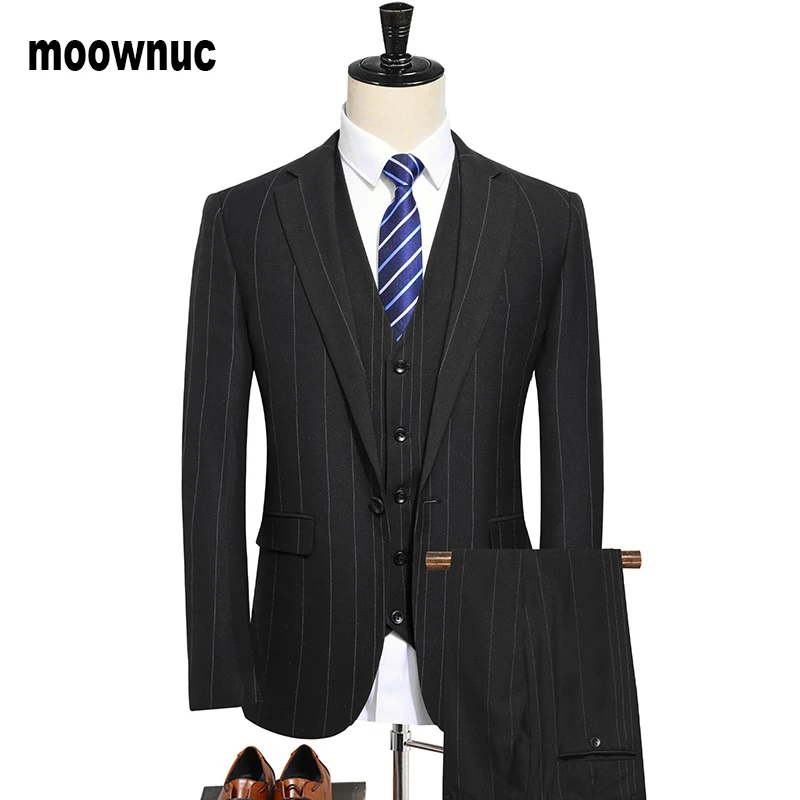 

Мужской костюм 2019 свадебные костюмы для мужчин 3 штуки приталенный бордовый костюм мужской Королевский синий смокинг пиджак + жилет + брюки