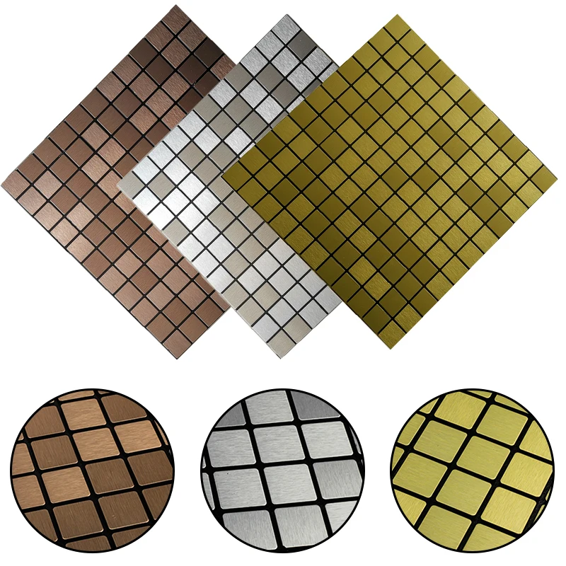 

Mosaic Kitchen Bathroom Wall Tile Sticker Decal Trim Decor Waterproof 30*30CM