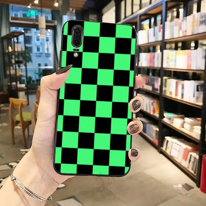 

Checkerboard Plaid Checked Phone Case For Huawei honor Mate P 10 20 30 40 Pro 10i 9 10 20 8 x Lite