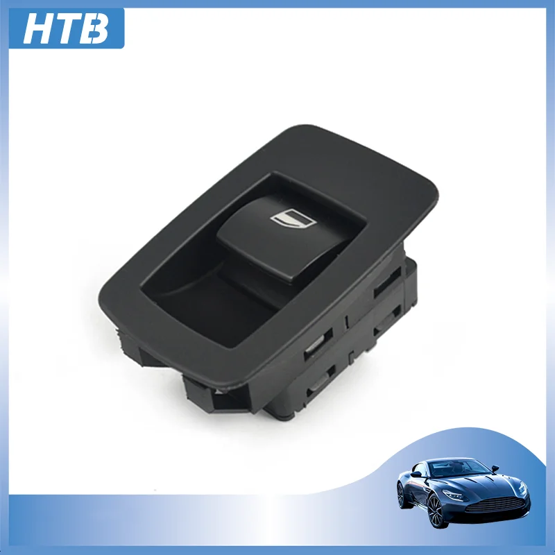 

61316945874 Black Electric Window Lifter Control Front Switch For BMW 1 3 Series X5 X6 Z4 E70 E72 E83 E90 E91 316i 318i 320i