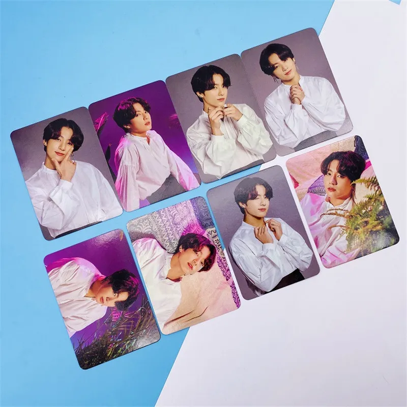 8 шт./компл. KPOP Волшебная лавка Фотокарта карта души Persona ЛОМО карта Юнга Кук SUGA J-HOPE Цзиминь Love Yourself поддельные любовь - Цвет: A