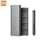 Набор электрических прецизионных отверток Xiaomi Mijia, 2 зубчатых момента, 400 винтов, 1 Type-C, зарядный магнитный Алюминиевый корпус, 24 S2