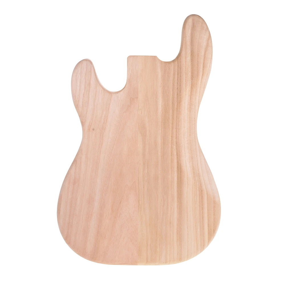 Muslady PB T02 незавершенная электрогитара корпус Sycamore дерево пустой гитары для Стиль