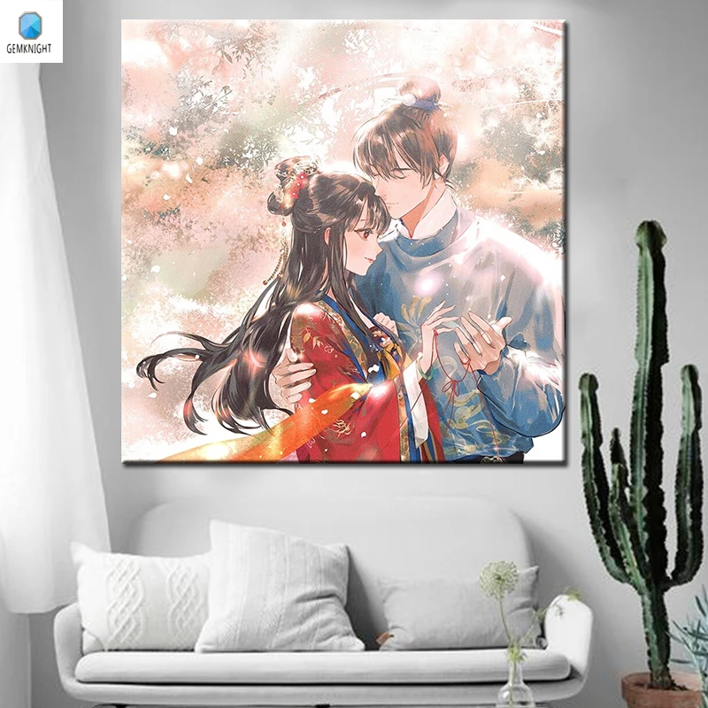 Картина по номерам масляная живопись для старых влюбленных Раскраска модульная