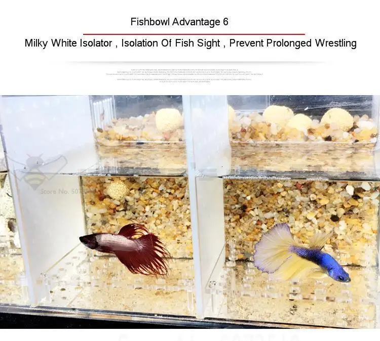 Betta аквариум Гуппи разведение инкубации изолирующая коробка акриловая специальная группа ряд цилиндр живой Рабочий стол экологическое творчество