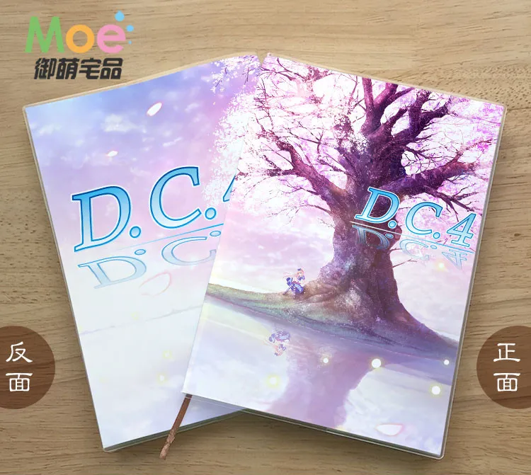 

Anime D.C.4 Figure Student Writing Paper Notebook Delicate Eye Protection Notepad Diary Memo Gift