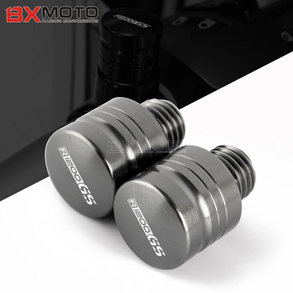 2 шт. Универсальный мотоциклетный винт M10X1.25 CNC с зеркальным отверстием