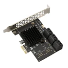 46 портов SATAIII PCIe адаптер SATA3.0 к PCI-E PCI Express 3,0 1X4X8X16
