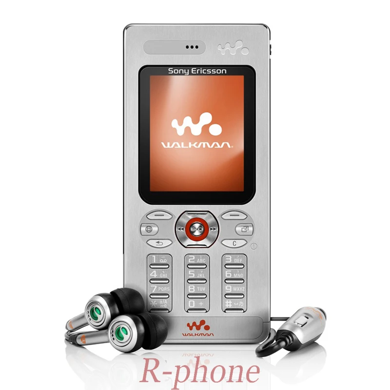 Оригинальные Сотовые телефоны Sony Ericsson w880 w880i, разблокированный мобильный телефон w880, 3G, Bluetooth, MP3-плеер и один год гарантии
