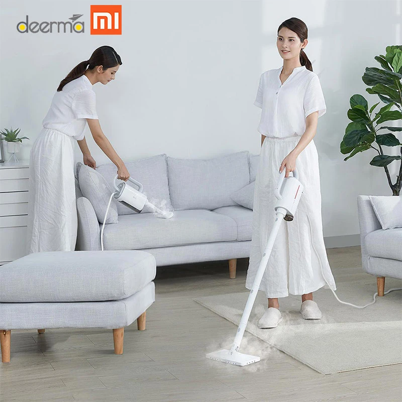 2019 MIJIA Deerma пароочиститель ZQ610 ZQ600 электрическая ручная Швабра пылесос для пола