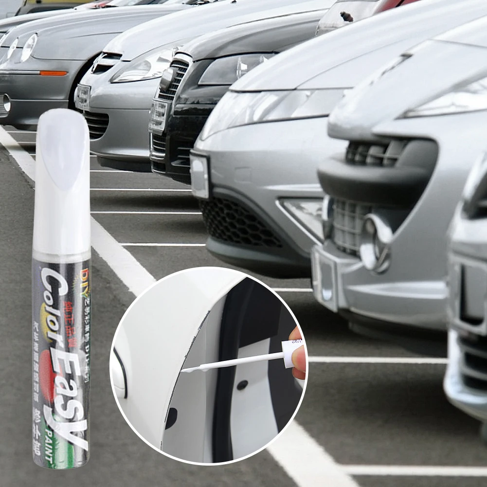 

Car Paint Scratches Repair Pen Brush Waterproof Paint Marker Pen Car Tyre Tread Care Automotive Maintain Black White Red Silver