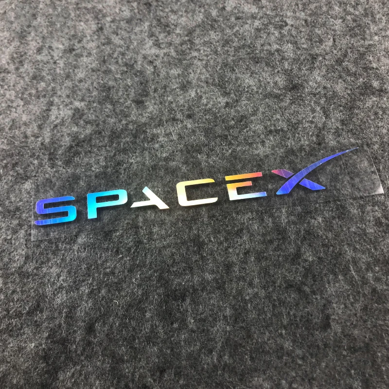 1 шт. наклейка SpaceX для моделей Tesla модель 3 Roadster значок кузова автомобиля Обложка