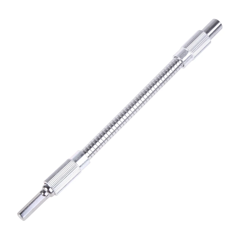 

1/4" Hex Flexible Hose Screwdriver Extension Bit Flex Socket Holder Adapter 20cm