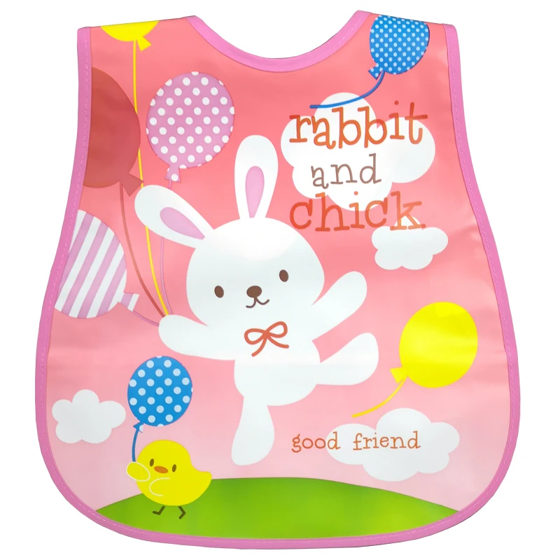 Детские слюнявчики из материала Eva водонепроницаемые с рисунком для маленьких