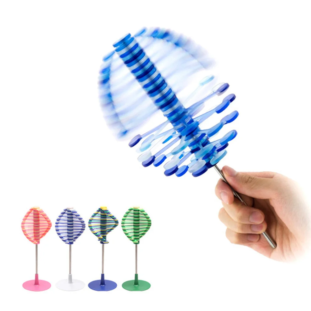 

Rotating Lollipop Creative Decompression Toys Decoration Home Office Table Decoration Ornaments Pressure Reducing (Random