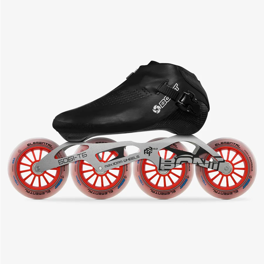 100% Оригинальные роликовые коньки Bont Speed Heatmoldable из углеродного волокна встроенный