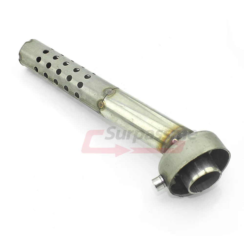 Универсальный глушитель для выхлопной трубы мотоцикла 48 мм муфта дБ