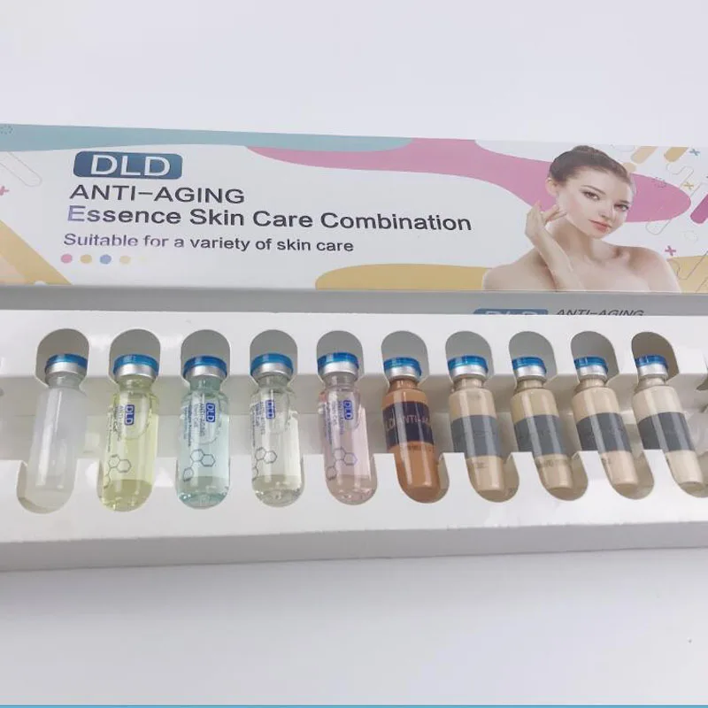 5 мл Золотая ампула сыворотка 10 шт BB крем свечение стартовый набор Dermawhite Mix