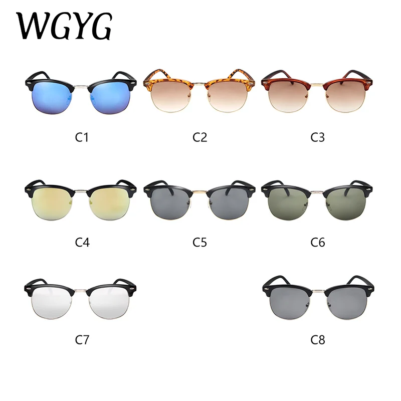 

Jsooyan Fashion Polarized Sunglasses Women Men Unisex Driving Sunglass Classic Retro Round Shades Sun Glasses Male Eyewear