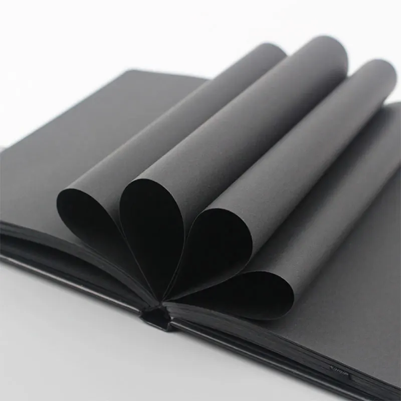 Дневник планеты А5 творческий внутренний черный блокнот для рисования и скетчей