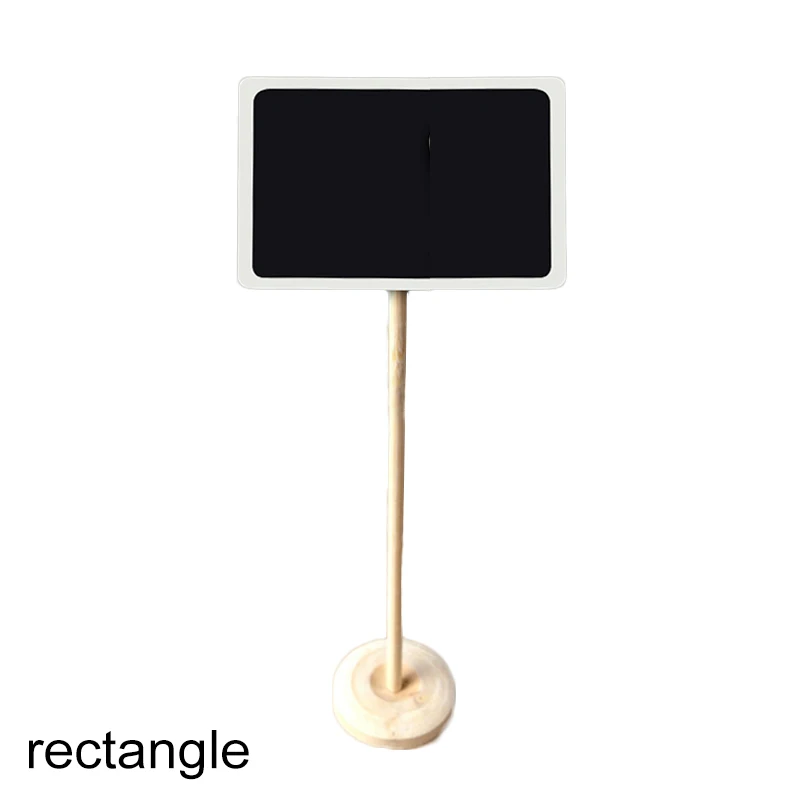 5 шт. Мини Сердце прямоугольной формы доске Классная доска сиденья стенд именные