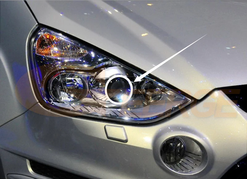 Отличный COB комплект светодиодов глаза ангела halo кольцо ультра яркое для Ford S Max 2006