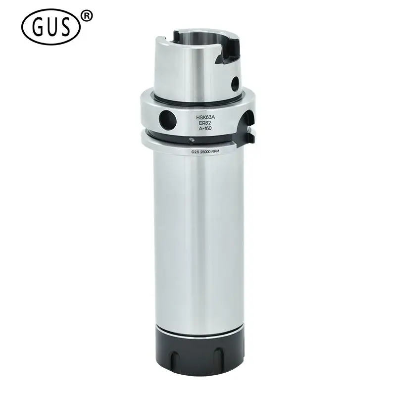 Фрезерный патрон для точных работ 0 002 мм фрезерный станок с ЧПУ HSK63A ER16 ER20 ER25 ER32 130L