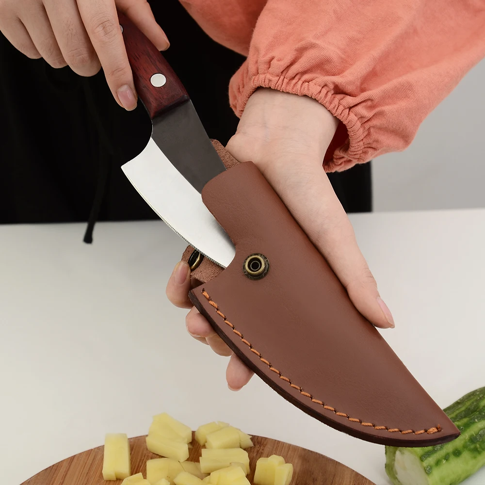 Новинка XYj 5 дюймовые ножи для мясника из высокоуглеродистой стали кованый нож