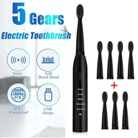 powerful electric toothbrush rechargeable 41000timemin ultrasonic washable electronic whitening waterproof teeth brush