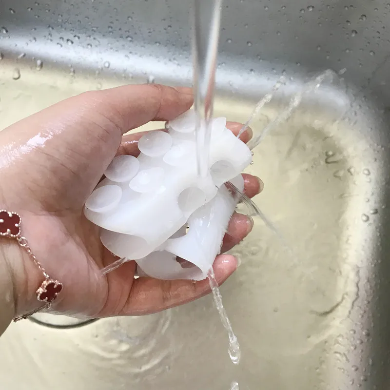 Силиконовая присоска для душа съемные аксессуары грязное мытье домашних