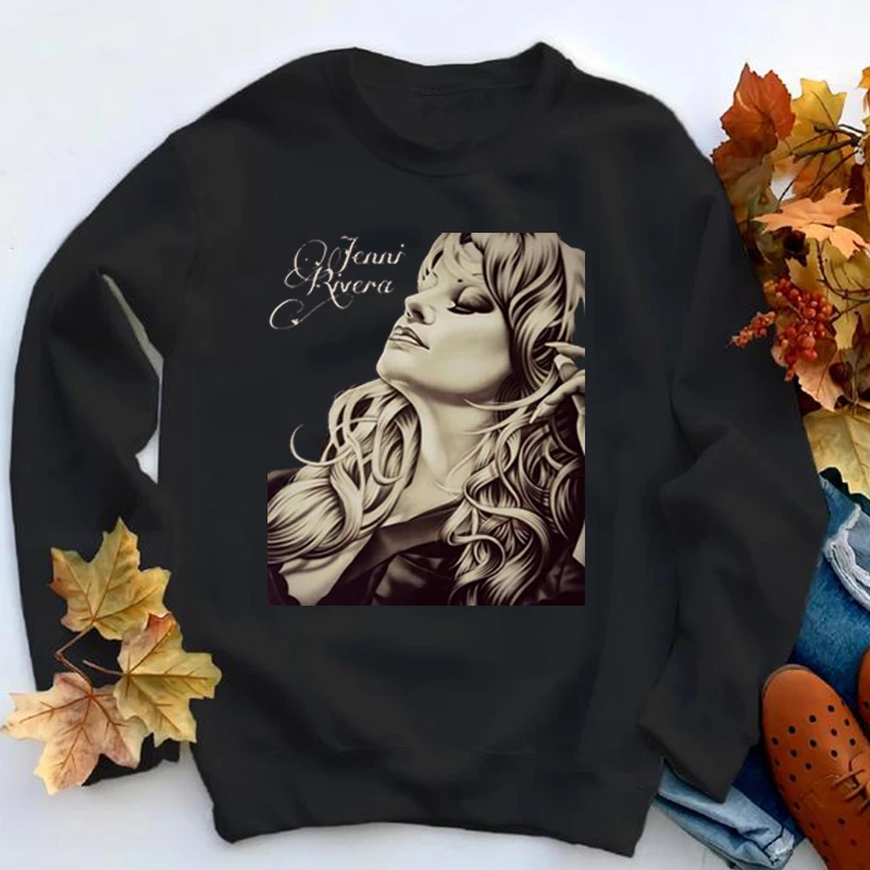 

Jenni Rivera Black casual pullover