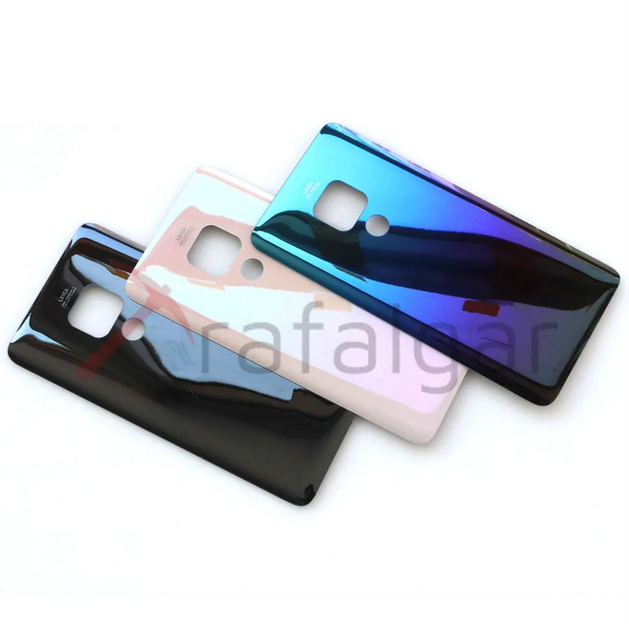 Для huawei mate 20 Lite Крышка для батареи Задняя стеклянная панель Задняя Дверь Корпус чехол для huawei mate 20 Pro крышка для батареи mate 20 окно