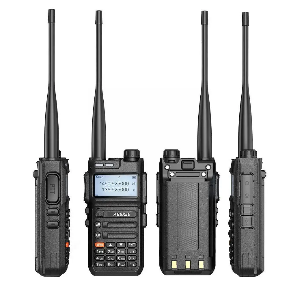 

AR-F5 Scanner Frequency Walkie-talkie Automatic Wireless USB Radio Support Frequency Charging Copy 136-174MHz/400-520MHz N8H9