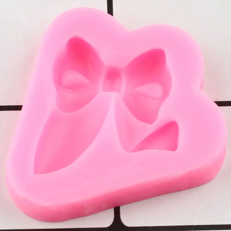 

Easter Bunny Silicone Molds Rabbit Ears Fondant Cake Decorating Tools Bows DIY Craft Jewelry Resin Candy Clay Chocolate Moulds