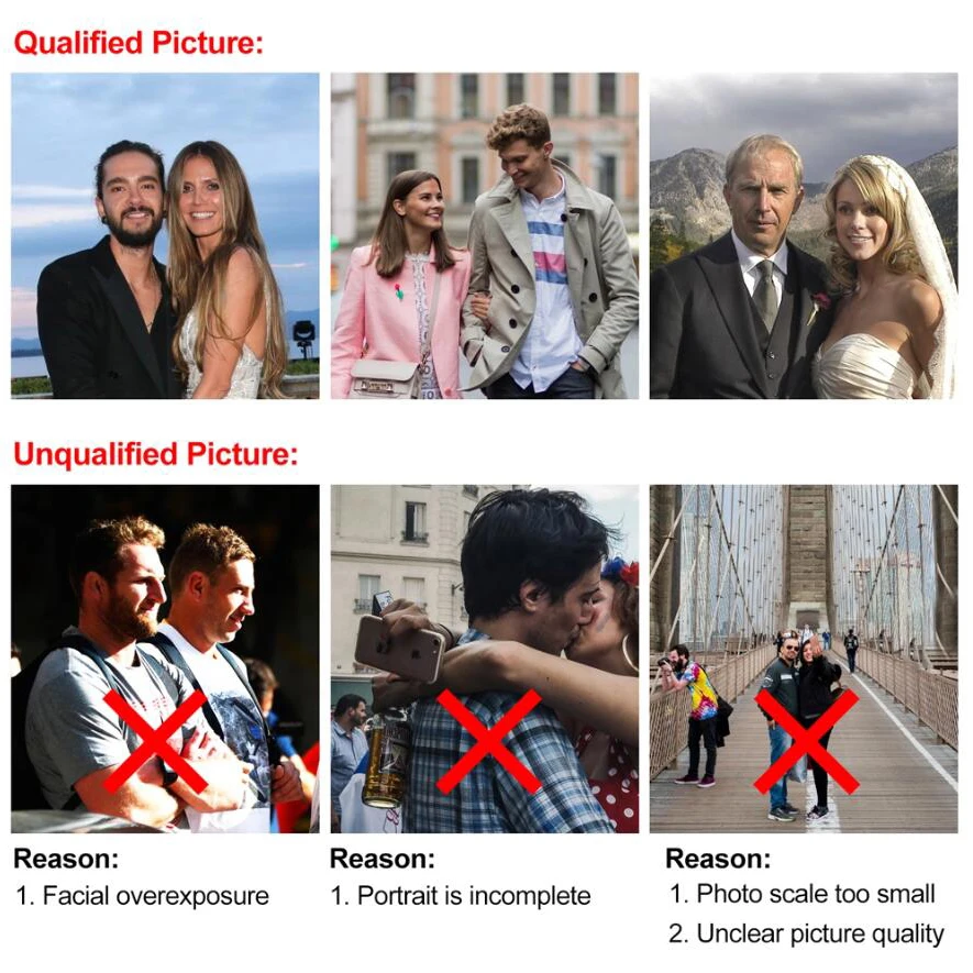 

Men PU Leather Wallet with Personalized Photo Custom Picture & Phto & Quote Wallet Gift for Men Him Her Birthday Valentine's Day