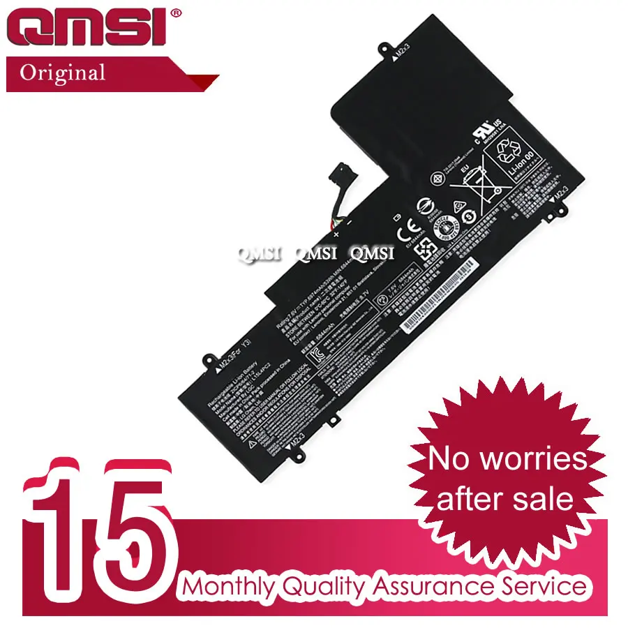 QMSI 7 64 V 52Wh 6810mAh оригинальный L15L4PC2 L15M4PC2 аккумулятор подходит для Lenovo Yoga 710 14 IKB 5B10K90778
