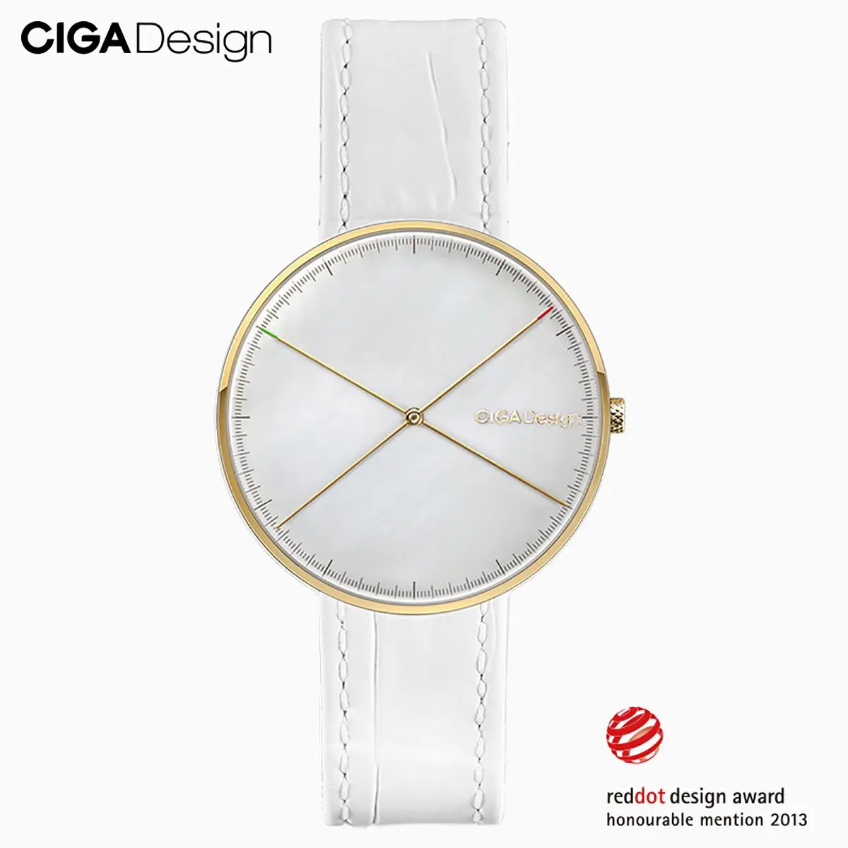 CIGA дизайн Лидирующий бренд Модные женские кварцевые часы простые выиграны