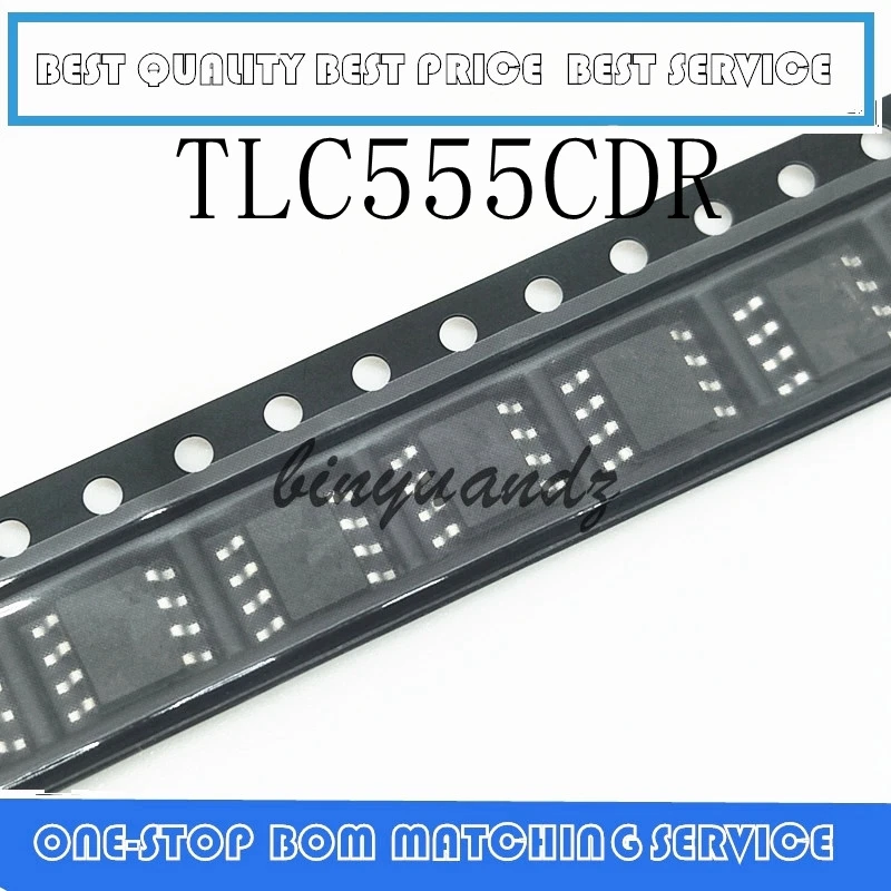 Новые TLC555 TLC555C TLC555CDR SOP 8 50 шт.|Запасные части| |