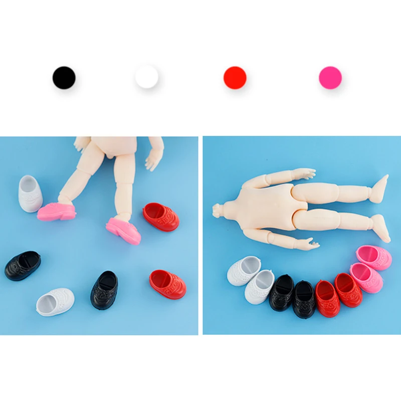 Mini 16cm Ob11 Dolls Body with 4 Pairs Shoes for 13 Jointed Naked Nude Doll Accessories Toys Girls Gift | Игрушки и хобби