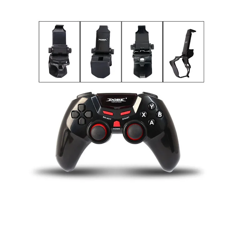 Беспроводной Bluetooth геймпад игровой контроллер джойстик с держателем для