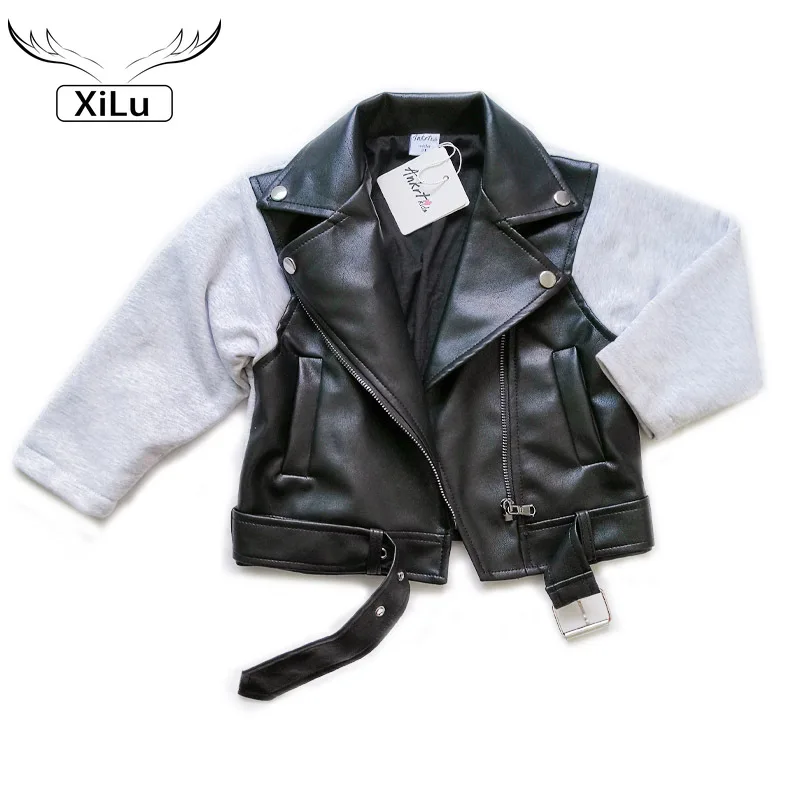 

Girls' Long-sleeved Splicing Jacket Baby Girl Winter Clothes Fur Jacket Kid Coat Fur Jacket Kids Toddler Girl Winter Clothes