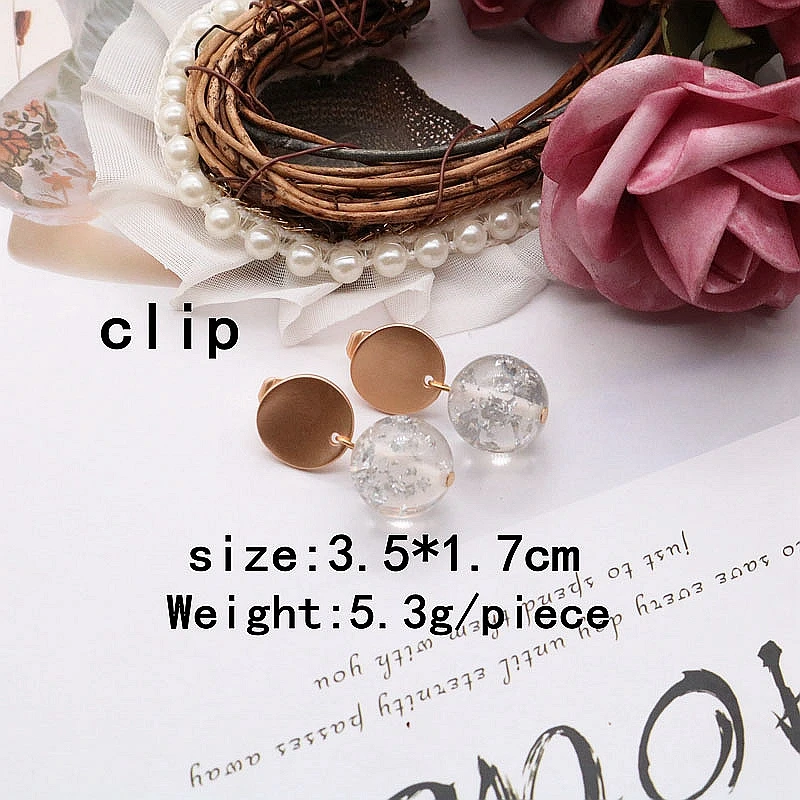 

Gold Glitter Earrings Geometric Geometric-Drop Fashionable Female