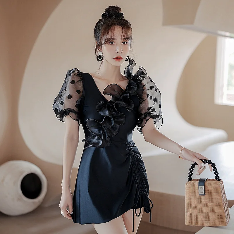 

Swimsuit For Pregnant Women Swimwear One Piece Bikini 2021 Girl Skirt New Slim Cover Retro Hot Print Polyester Sierra Surfer Big