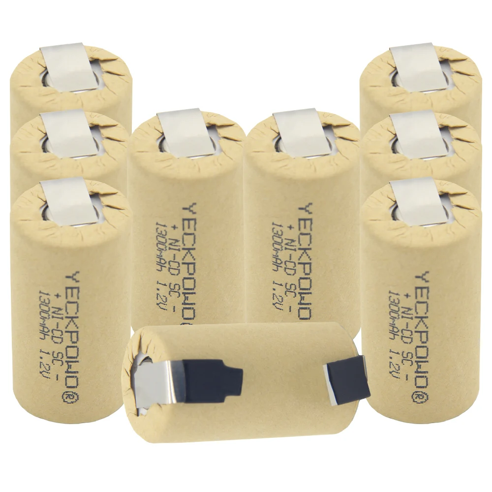 Аккумуляторы SC 1 2 в 1300 мА · ч nicd akkus для электроинструментов makita bosch | Электроника