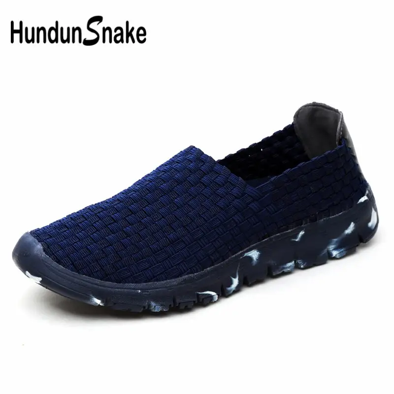 

2021 New Women's Solid Color Round Toe Flat Heel Casual Hollow Light and Breathable Woven Women's Large Size Single Shoes