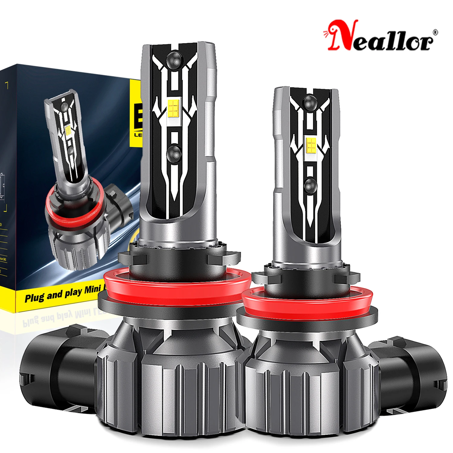 

Светодиодные фары H8 H9 H11 9005 HB3 9012 HIR2 H7, светодиодный ная лампа для автомобиля Seat Leon MK2 MK3 Ibiza 6J Altea XL Corboda alhambra 12 В